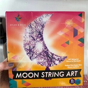 Dylan & Rylie Moon String Art Kit DIY Glows in the Dark Lantern